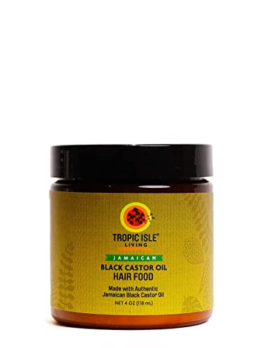 All Natural Black Castor Oil Hair Food - Moisturizes, Strengthens, Promotes Growth - 4oz