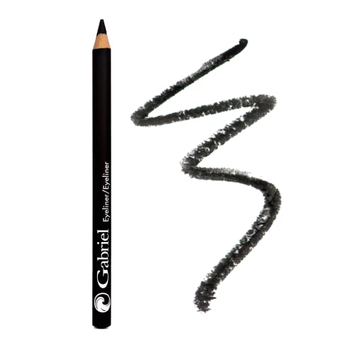 Gabriel Cosmetics Classic Eyeliner - Long Lasting, Jojoba Oil Infused, Vegan - 0.04 Oz