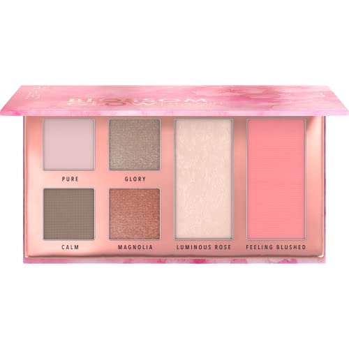 Catrice Blossom Glow Cheek Palette - Radiant Color, Vegan & Cruelty Free - 6 Shades