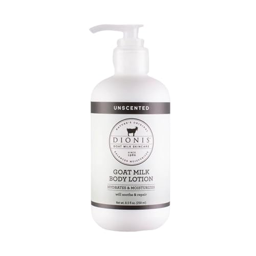 Dionis Goat Milk Body Lotion - Moisturizes & Smooths, Paraben-Free & Cruelty-Free - 8.5 oz