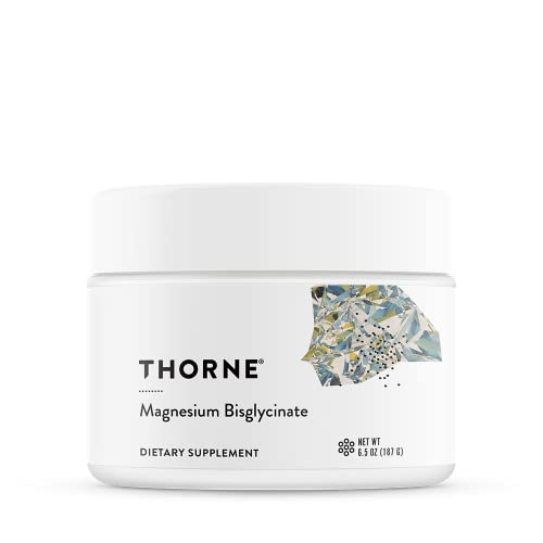 Thorne Magnesium Bisglycinate - Promotes Restful Sleep, NSF Certified, Gluten-Free - 6.5oz