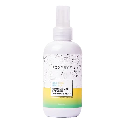 FoxyBae Hair Volumizer Spray - Instant Volume & Deep Hydration, Sulfate-Free - 6 Fl oz