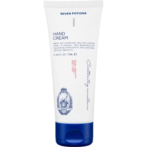 SEVEN POTIONS Hand Cream - Long-Lasting Hydration, Non-Greasy, Infused with Shea & Aloe - 3.4FL OZ