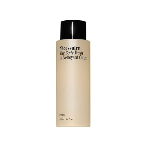 Nécessaire Body Wash Santal - Therapeutic Gel with Epsom Salt & Minerals, Hypoallergenic - 8.4 fl oz