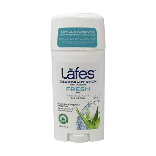 Lafe's Natural Deodorant Stick - Aluminum-Free, Organic Ingredients - 2.25oz