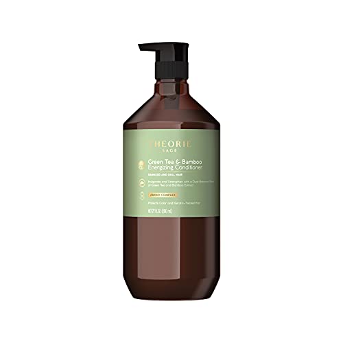 Theorie Green Tea & Bamboo Conditioner - Nourishes & Revives Dull Hair - 800mL