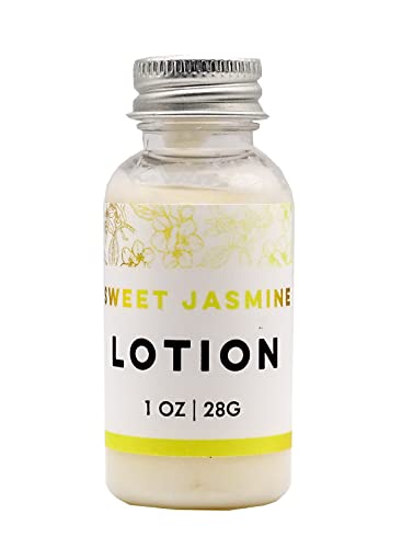 Sweet Jasmine Body Lotion - Nourishing & Hypoallergenic, Plant-Derived, Travel 1oz