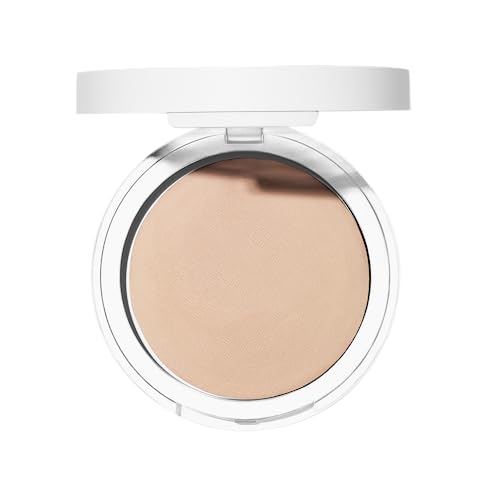 Well People Bio Powder Foundation - Hydrating, Shine-Control, Vegan - 2W, Semi-Matte Finish