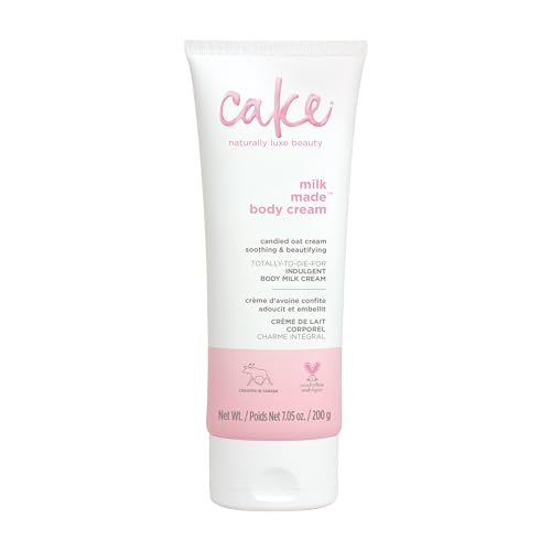 Cake Beauty Body Lotion - Hydrating Shea Butter & Oat Extract, Frosted Cereal Milk Scent - 7 Fl Oz