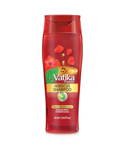 Vatika Naturals Oil Shampoo - Strengthens & Nourishes with Hibiscus Extracts - 425ML