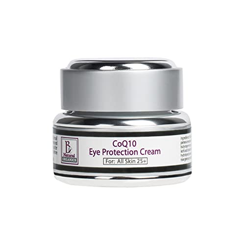 Be Natural Organics CoQ10 Eye Cream - Hydrates, Reduces Fine Lines - 0.5 Oz (15 ml)