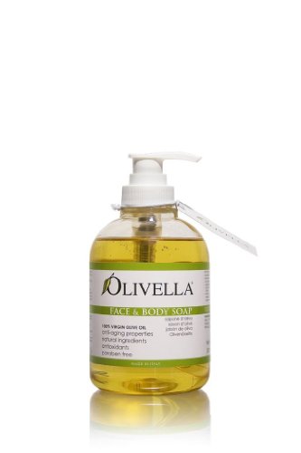 Olivella Body Wash - Anti-Aging, Natural Ingredients, Antioxidants - 10.14oz (Pack of 6)