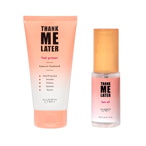 Elizabeth Mott Hair Care Bundle - Moisture-Repairing Treatment & Oil, Cruelty-Free - 150ml & 30ml