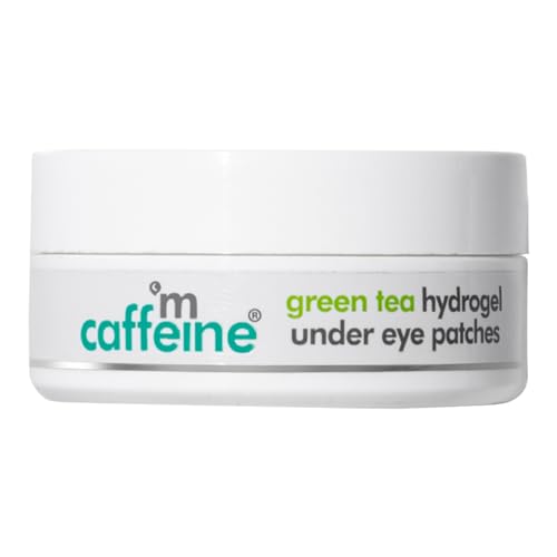 mCaffeine Eye Mask - Reduces Dark Circles, Hydrating Green Tea & Caffeine - 30 Pairs