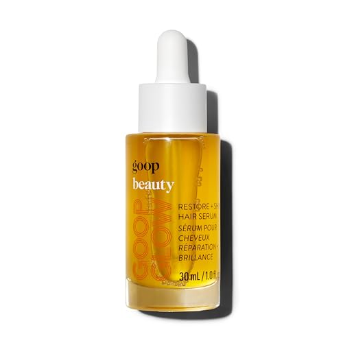 goop Beauty Hair Serum - Moisturizes Frizzy Hair with Vitamin C & Sea Buckthorn Oil - 1 fl oz