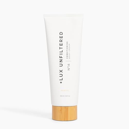 + Lux Unfiltered N°14 Body Lotion - Deep Hydration, Skincare Ingredients, Santal Scent - 8oz