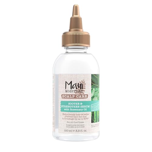 Maui Moisture Scalp Treatment - Prevents Dryness, Strengthens Curls, Vegan Formula - 3.3 fl oz