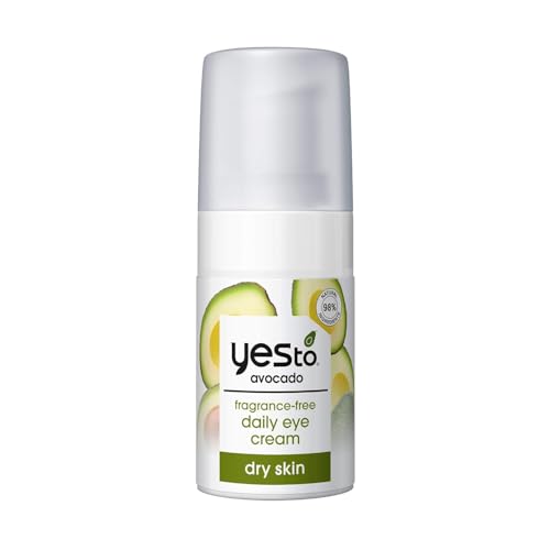 Yes To Avocado Eye Cream - Hydrating Treatment with Hyaluronic Acid & Omega-3s - 0.5 Fl Oz