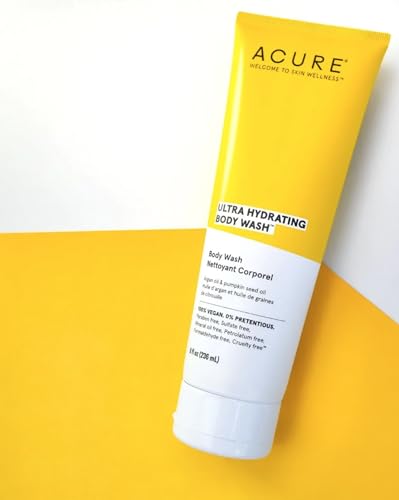 Acure Ultra Hydrating Body Wash - Deep Moisture with Argan & Pumpkin Seed Oils - 8 oz