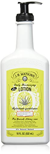 Atkins Jr Watkins Aloe & Green Tea Body Lotion - Long-Lasting Moisture, 18oz