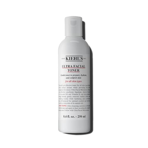 Kiehl's Ultra Facial Toner - Hydrates & Refines Skin Texture, Alcohol-Free, 8.4 fl oz