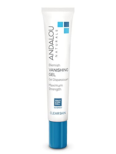 Andalou Naturals Blemish Vanishing Gel - Reduces Acne & Supports Dermal Regeneration - 0.6oz