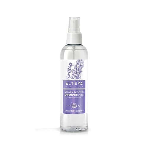 Alteya Organics Lavender Water Facial Toner - USDA Certified Organic, Therapeutic, 8.5 Fl Oz