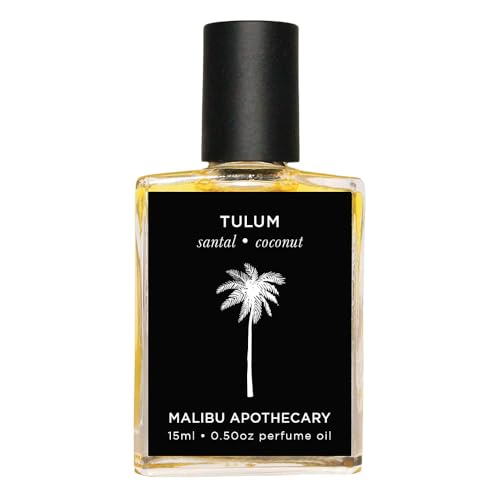 Malibu Apothecary Soleil Roller Parfum - Paraben & Phthalate Free, Coconut Scent - 0.5oz