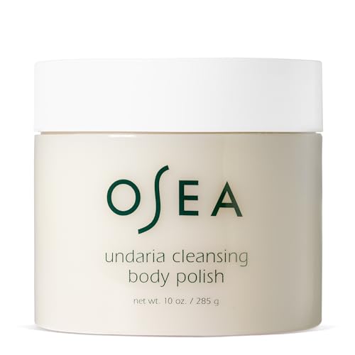 OSEA Undaria Cleansing Body Polish - Revitalizing AHA Exfoliator with Seaweed - 10oz