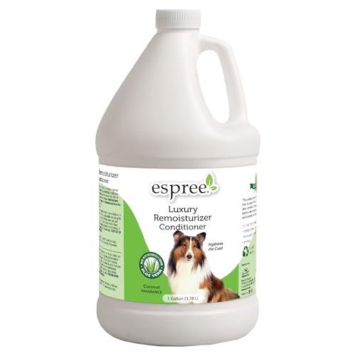 Espree Pet Shampoo - Hydrating Reconstructor with 100% Organic Aloe Vera - 1 Gallon