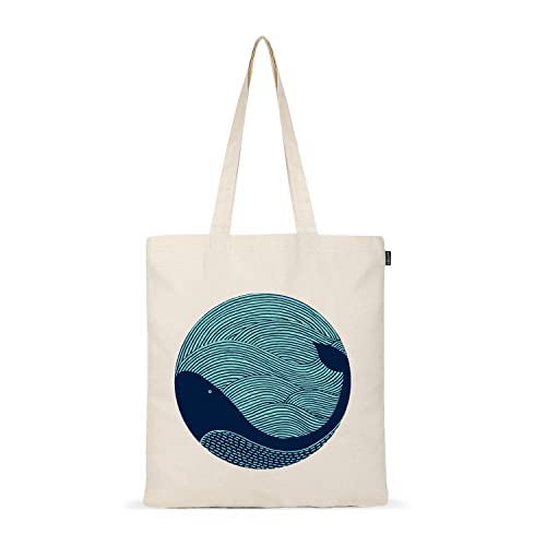 Ecoright Canvas Tote Bag - Durable, Machine Washable, Fair Trade Certified - 15x16 inch