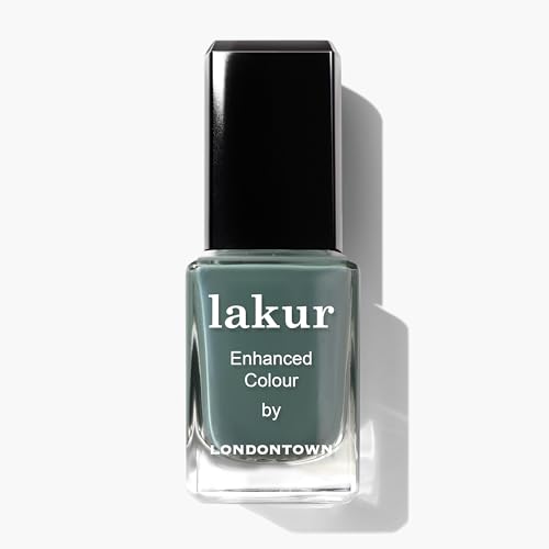 LONDONTOWN Olive Green Nail Polish - Vegan, Chip-Resistant, Hydrating Formula - 0.40 fl oz