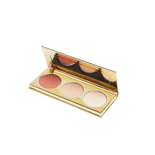 Gerard Cosmetics Highlighter Palette Trio - Luminous Glow, Vegan & Cruelty-Free - 3 Shades