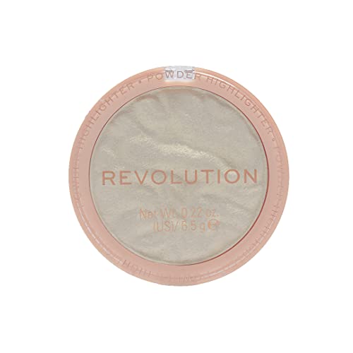 Revolution Beauty Highlighter - Intense Glow, Vegan & Cruelty-Free - Golden Lights, 0.22 Oz