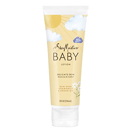 SheaMoisture Baby Lotion - Soothes Dry Skin with Chamomile & Argan Oil - 8oz