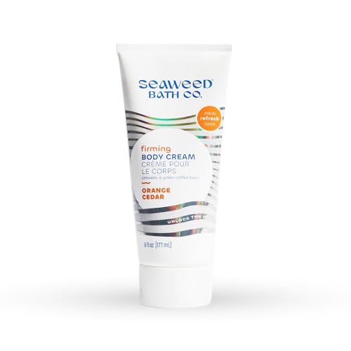 Seaweed Bath Co. Firming Body Cream - Moisturizes & Tones, Marine-Derived Ingredients - 6oz