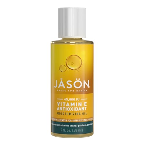 JASON Body Oil - Nourishing Vitamin E & Botanicals for Silky Skin - 2 Fl Oz