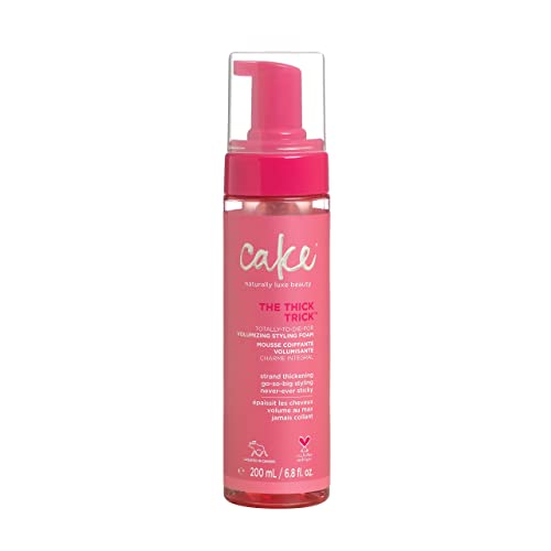 Cake Beauty Hair Mousse - Lifts & Plumps for Volume, Vegan & Cruelty-Free - 6.8 Oz