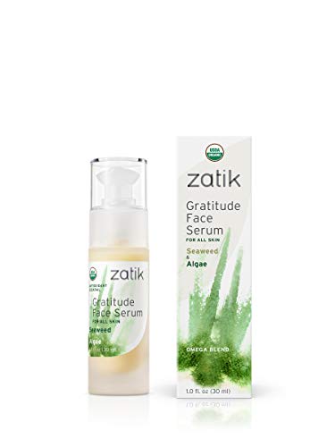 Zatik Naturals Cream Cleanser - Hydrating, Organic Seaweed & Algae Blend - 1.0 fl oz