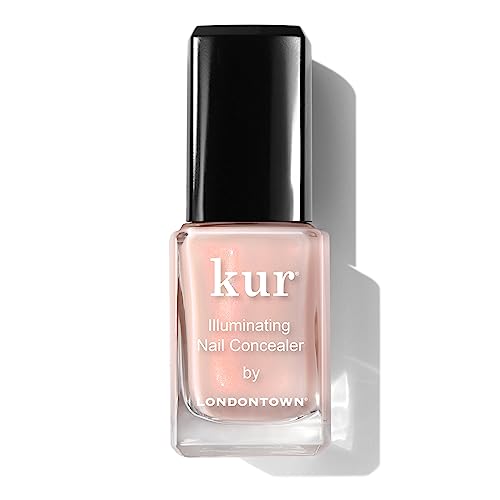 LONDONTOWN kur Bubble Illuminating Nail Concealer - Brightening, Vegan, Pink - 0.40 Fl Oz