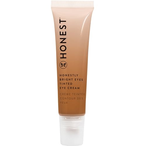 Honest Beauty Eye Cream - Brightens Dark Circles, EWG Verified, Vegan - Terracotta, 0.5 fl oz