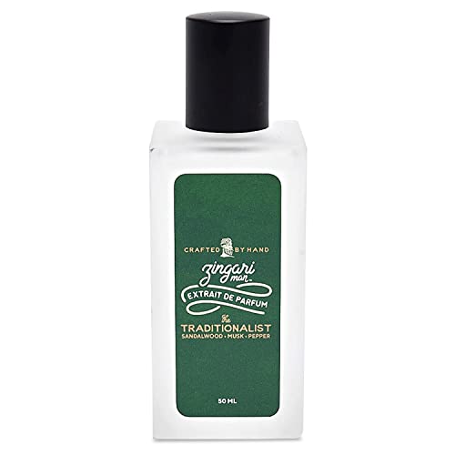 Zingari Man The Traditionalist Cologne - Long-Lasting Sandalwood & Musk, Artisanal Formula - 50ml