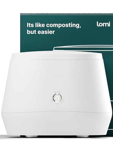 Lomi Electric Composter - Turns Food Waste into Fertilizer, Compact Design for Kitchen - 3L