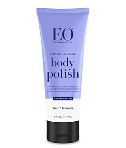 EO Essential Oil Blend - Nourishing Lavender Body Polish, Organic Ingredients - 6oz