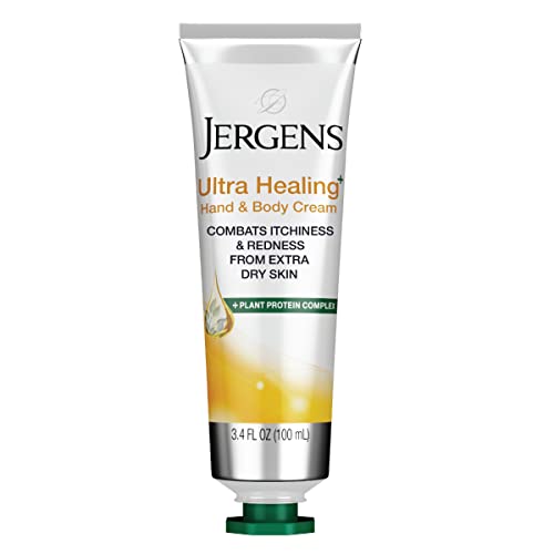 Jergens Body Lotion - Hydrating Hand & Body Cream with Vitamins C, E & B5 - 3.4oz