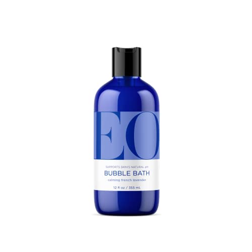 EO Bubble Bath - Long-Lasting Bubbles, Aromatic Lavender, Organic Plant-Based - 12oz