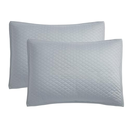 Bioweaves 100% Organic Cotton Pillow Shams - Breathable Luxury, GOTS Certified - 20x26in, 2 Pack