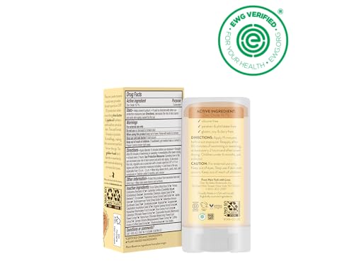 Babo Botanicals Face Sunscreen Stick SPF50 - Water Resistant, EWG Verified, Fragrance-Free - 0.6oz