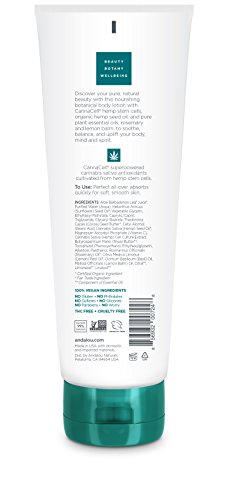 Andalou Naturals Body Lotion - Nourishing Antioxidants, Vegan, Non-GMO - Rosemary & Lemon Balm, 8oz