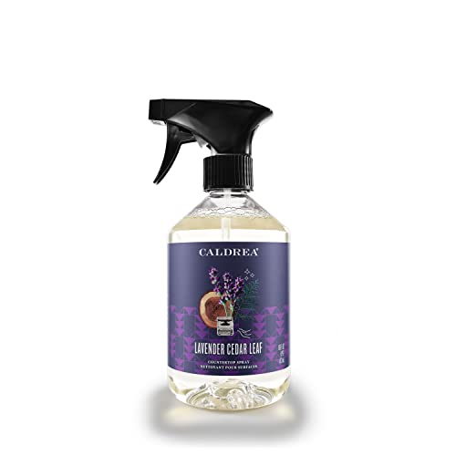 Caldrea Multi-Surface Cleaner - Odor Remover with Vegetable Extract, Lavender Cedar Leaf - 16oz